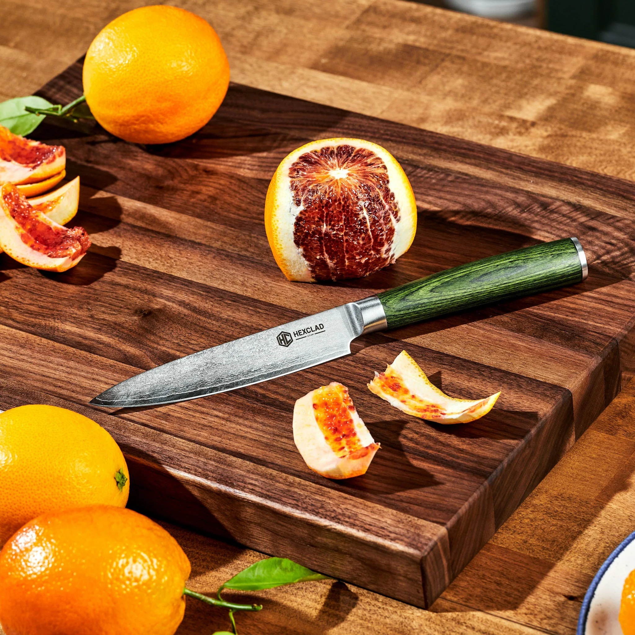 Damascus Steel 13 cm Utility Knife - Image 5