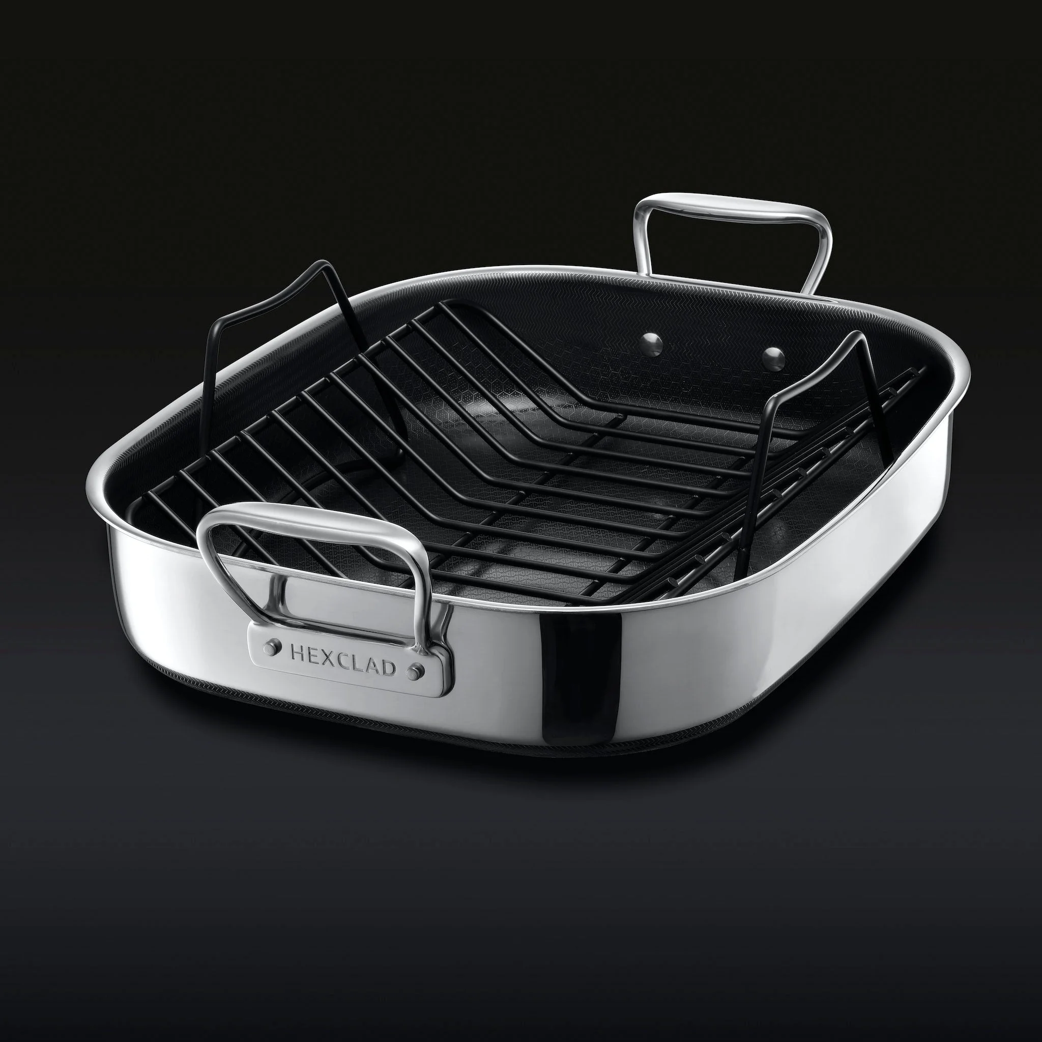 HexClad Hybrid Carving and Roasting Set - Image 3